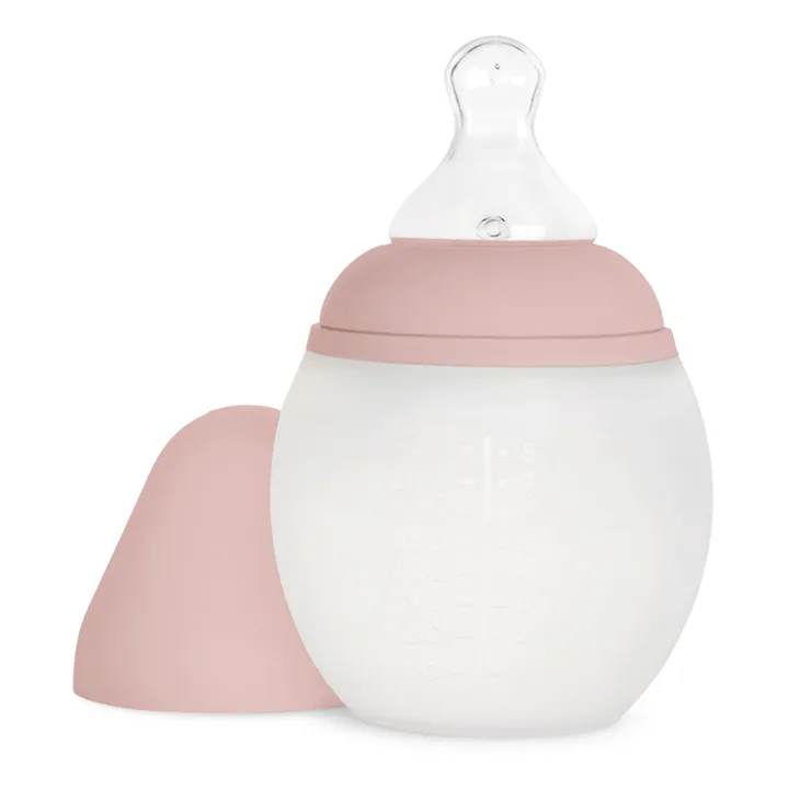 Biberón de silicona médica y tetina fisiológica | Blush- Imagen del producto n°5