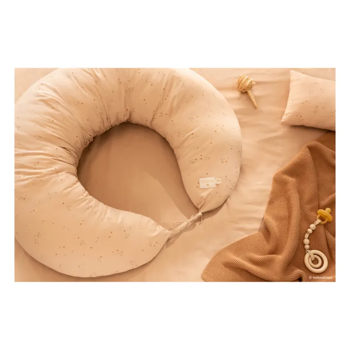 Luna Willow Organic Cotton Nursing Pillow  | Nude- Product image n°1