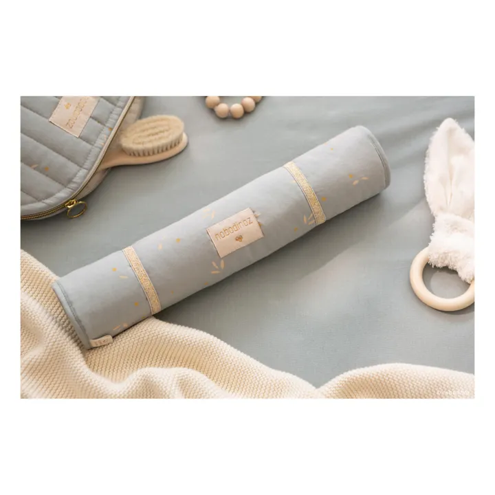 Nomad Willow Organic Cotton Changing Mat | Pale blue- Product image n°1