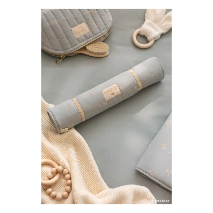 Nomad Willow Organic Cotton Changing Mat | Pale blue- Product image n°2