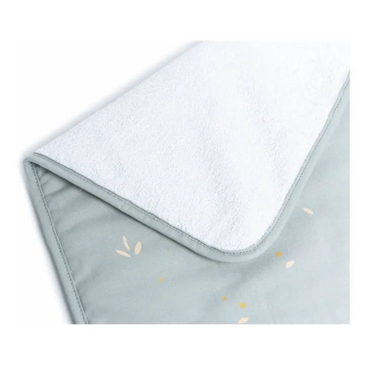 Nomad Willow Organic Cotton Changing Mat | Pale blue- Product image n°6