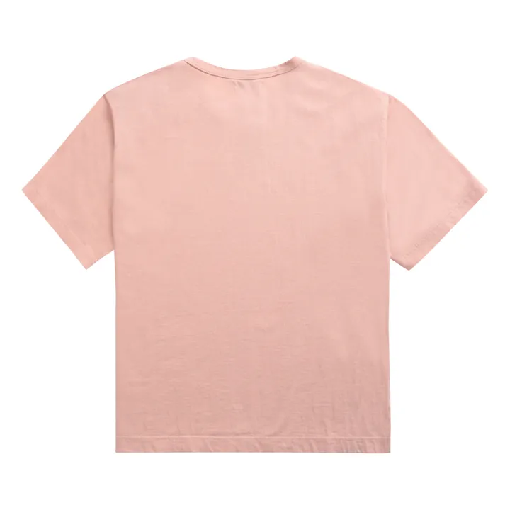 T-Shirt Cotone Bio Tasse - Collezione Donna  | Rosa- Immagine del prodotto n°4