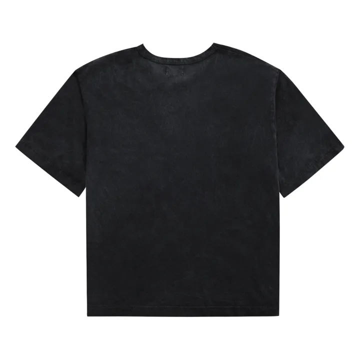 Organic Cotton T-shirt - Women's Collection  | Charcoal grey- Product image n°6