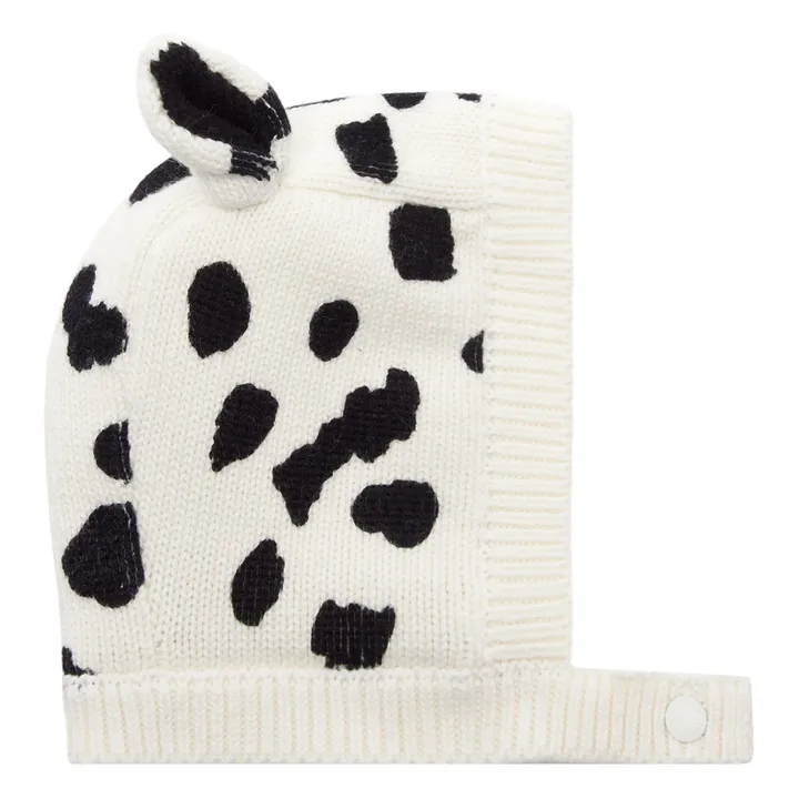 Dalmatian Organic Cotton and Merino Wool Beanie | Ecru- Product image n°0