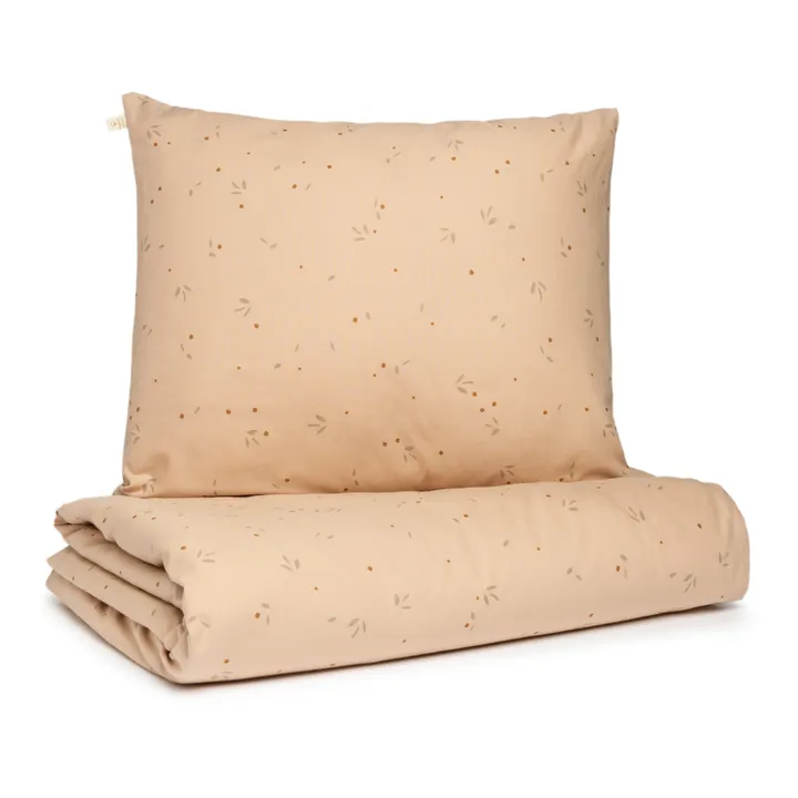 Himalaya Willow Organic Cotton Bedding Set | Nude- Product image n°0