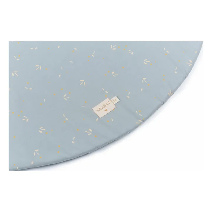 Tapis de sol Willow en coton bio | Bleu pâle- Image produit n°3