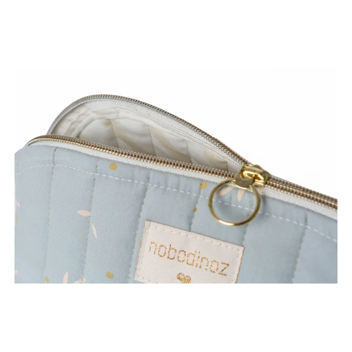 Holiday Willow Organic Cotton Toilet Bag | Pale blue- Product image n°4