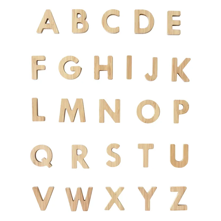 Alfabeto de madera- Imagen del producto n°0
