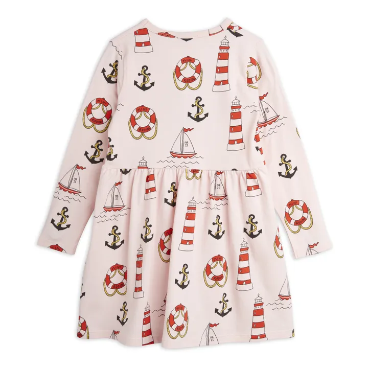 Organic Cotton Lighthouse Dress  | Pink- Product image n°1
