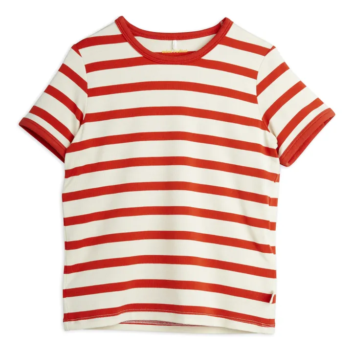 T-Shirt Marinière | Rot- Produktbild Nr. 0