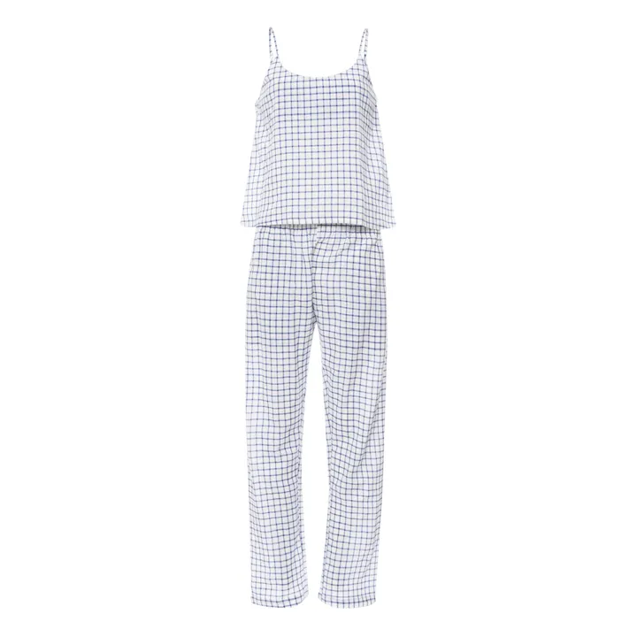 Pyjama - Damenkollektion  | Blau- Produktbild Nr. 0
