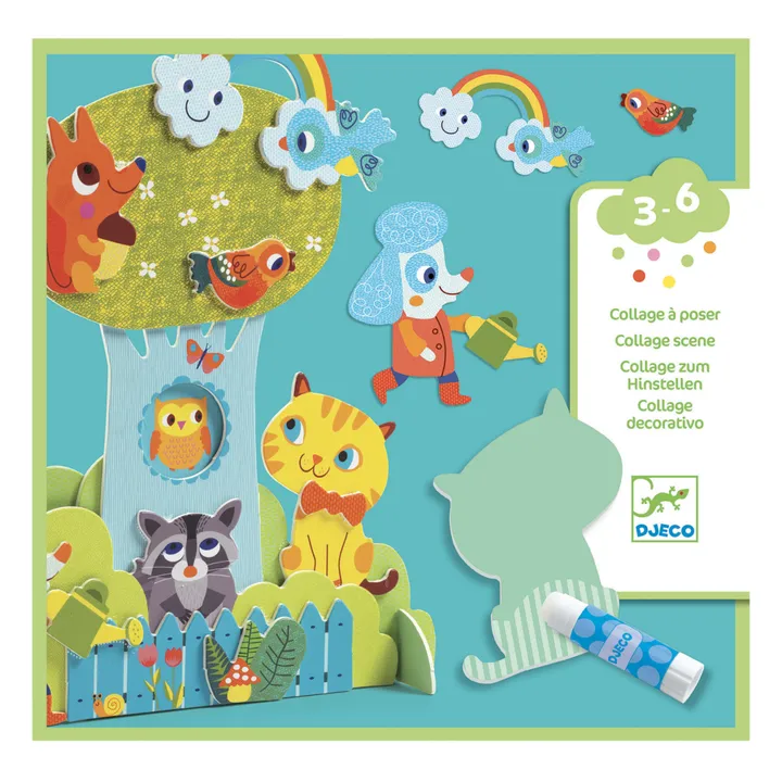 Collages des petits Copains au jardin- Image produit n°0