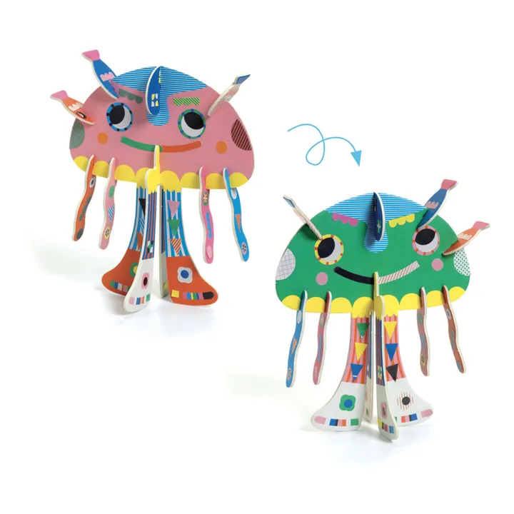 Découpage et enfilage Animaux 3D- Image produit n°2