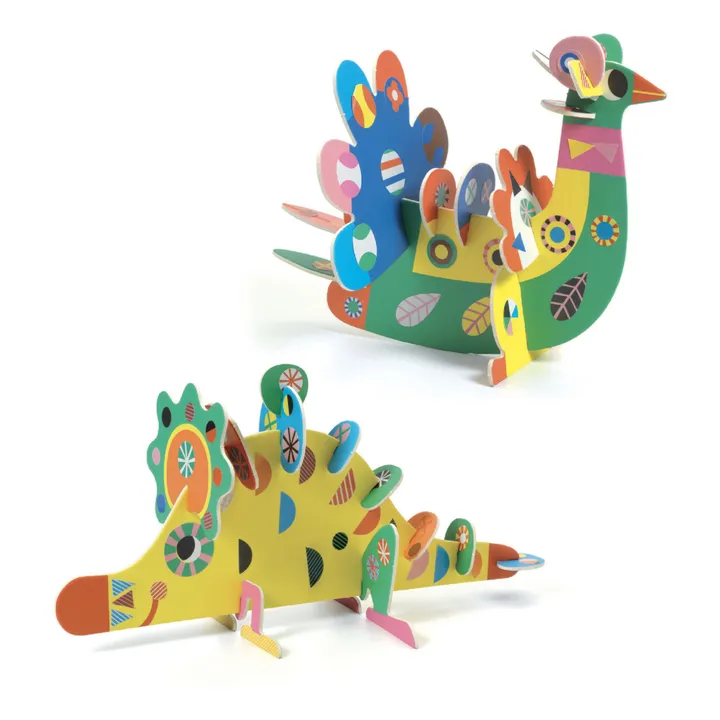 Découpage et enfilage Animaux 3D- Image produit n°3