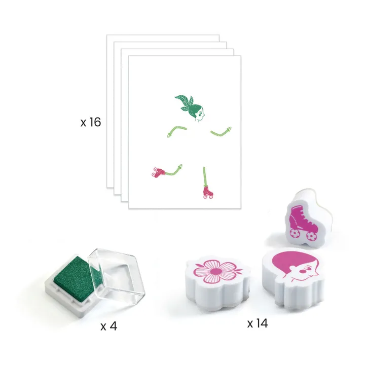 Flower Girls Stamp Activity- Product image n°1