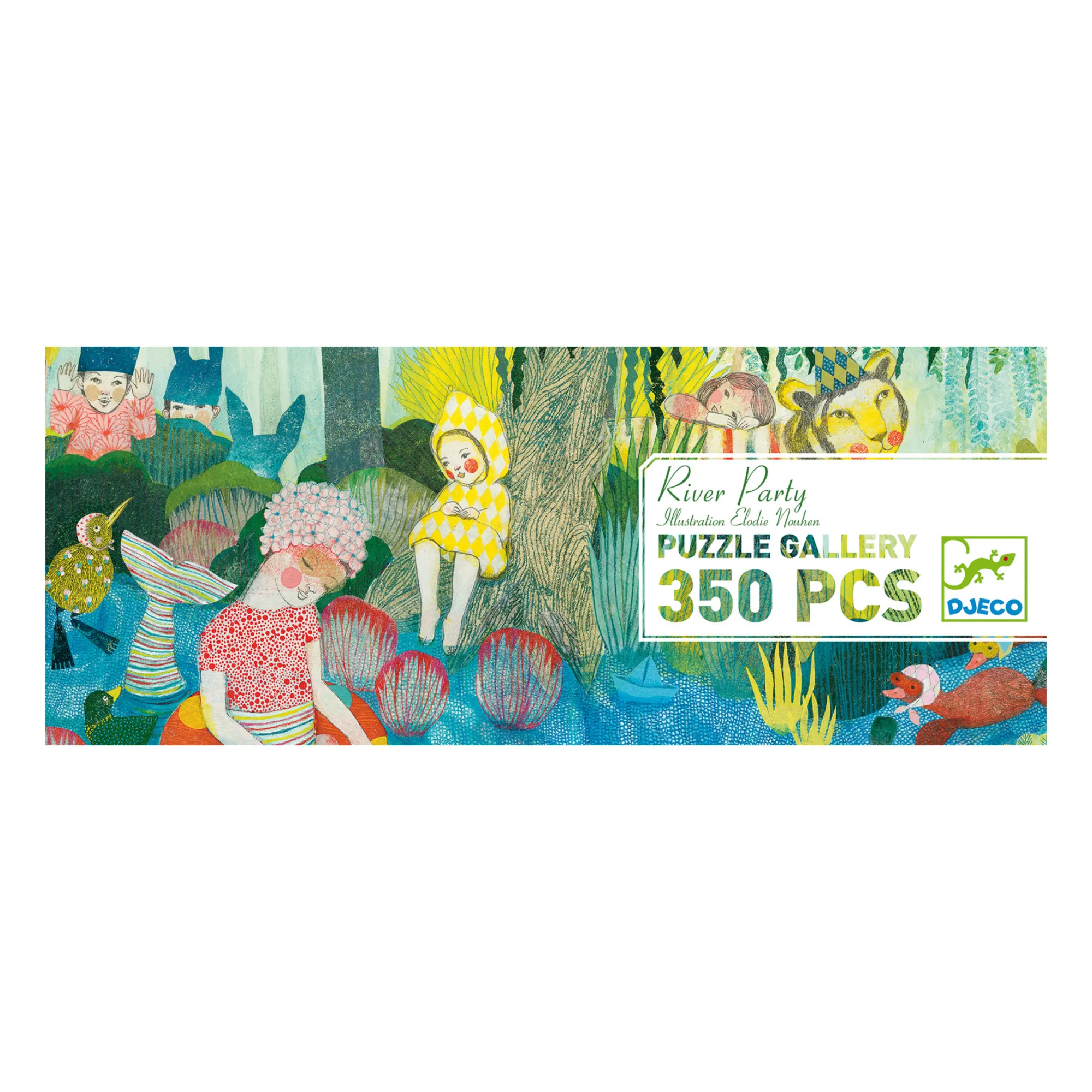 Djeco Multicoloured River Part Puzzle - 350 Pieces