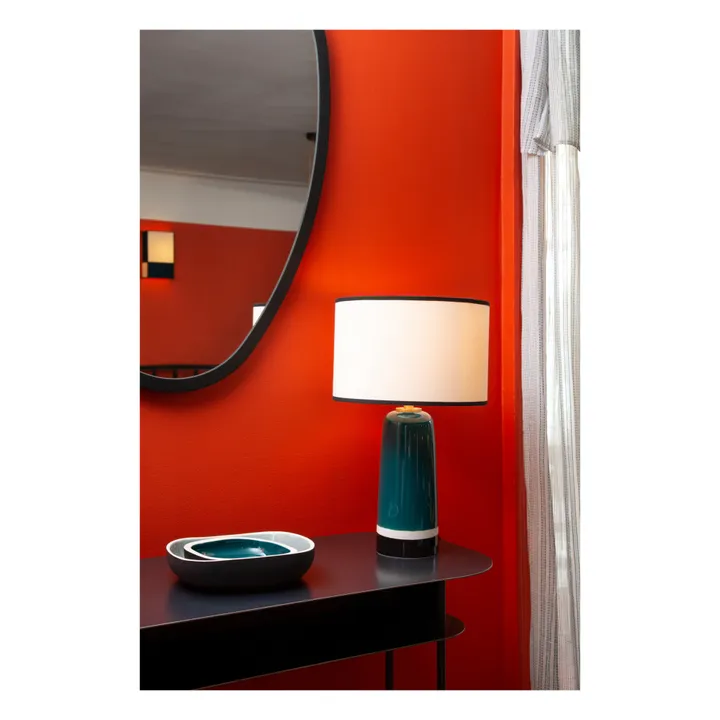 Lampe de table Sicilia H50 cm | Bleu Sarah- Image produit n°1