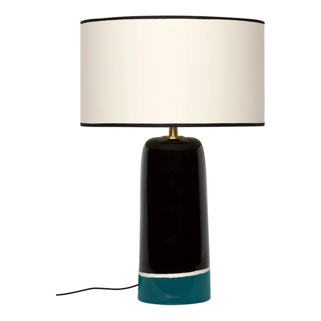 Lampe de table Sicilia H60 cm | Bleu Sarah