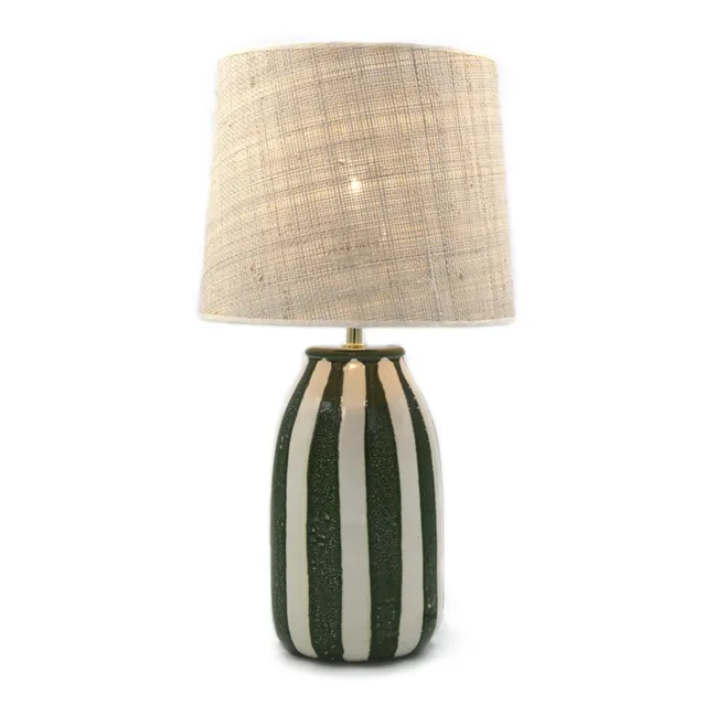Lámpara de mesa Palmaria | Verde