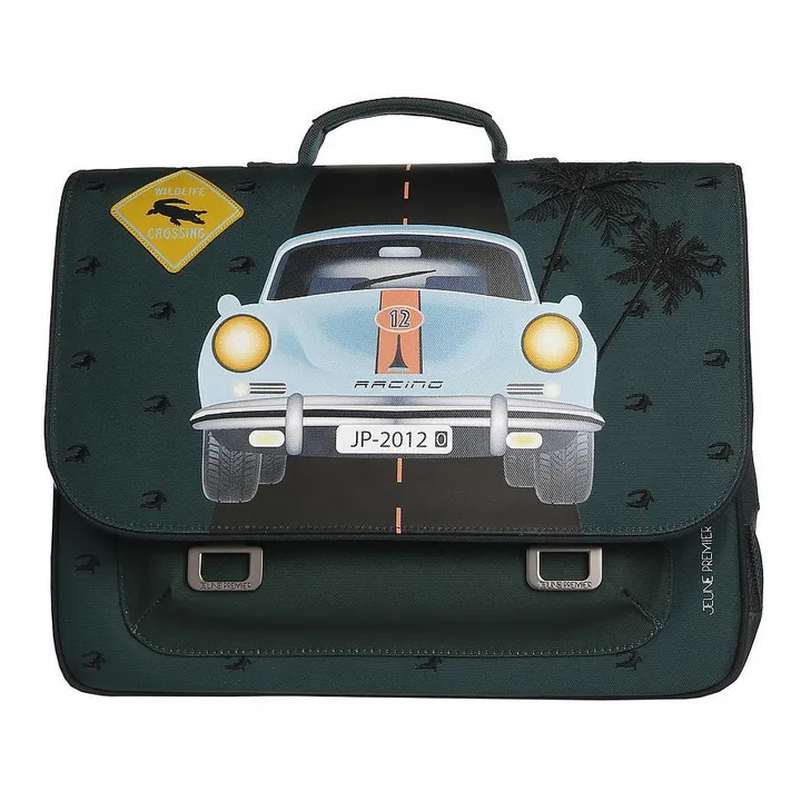 Monte Carlo Midi School Bag  | Green- Product image n°0