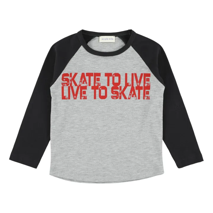 T-shirt Skate | Gris- Image produit n°0