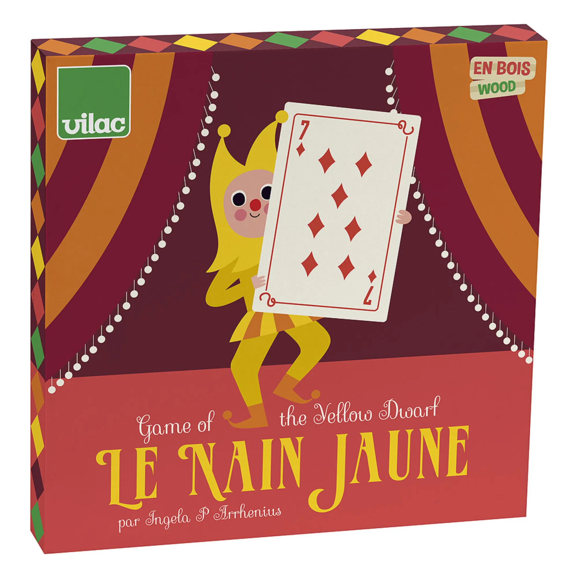 Vilac Multicoloured The Yellow Dwarf Game - Ingela P.arrhenius