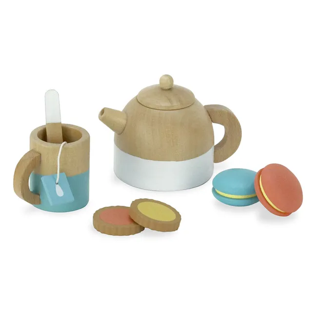 Wooden Tea Set