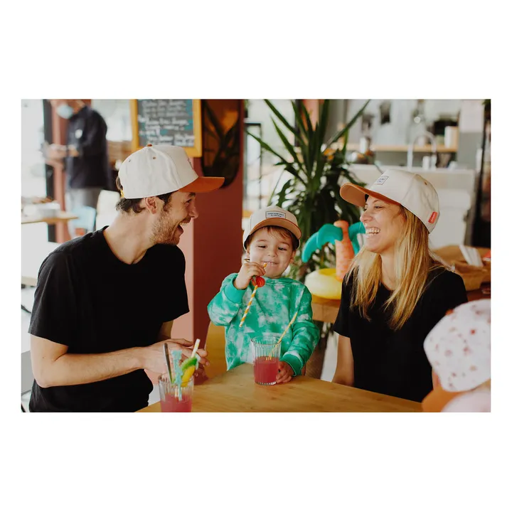 Gorra algodón orgánico | Beige- Imagen del producto n°3