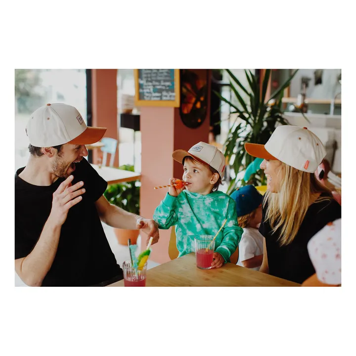 Gorra algodón orgánico | Beige- Imagen del producto n°4