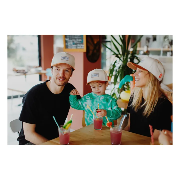 Gorra algodón orgánico | Beige- Imagen del producto n°5