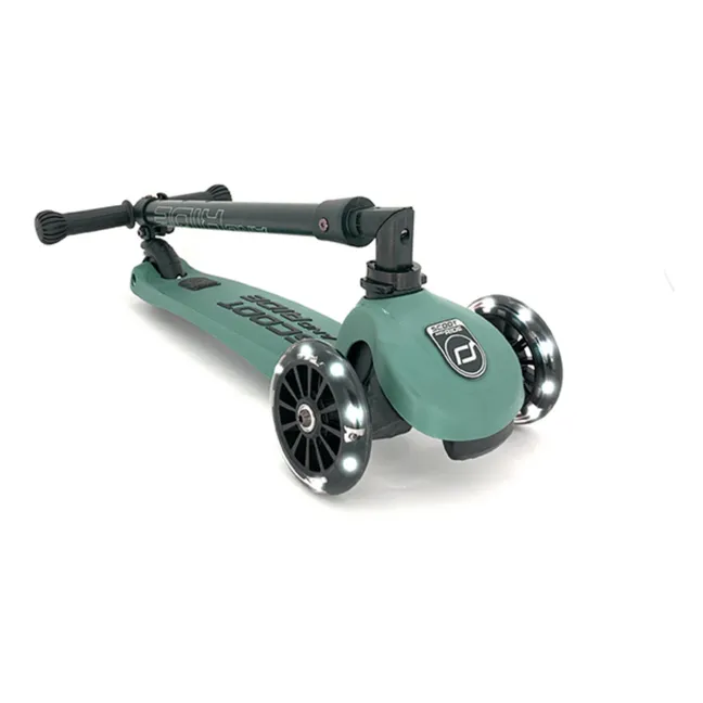 Monopattino Highwaykick 3 LED | Verde foresta