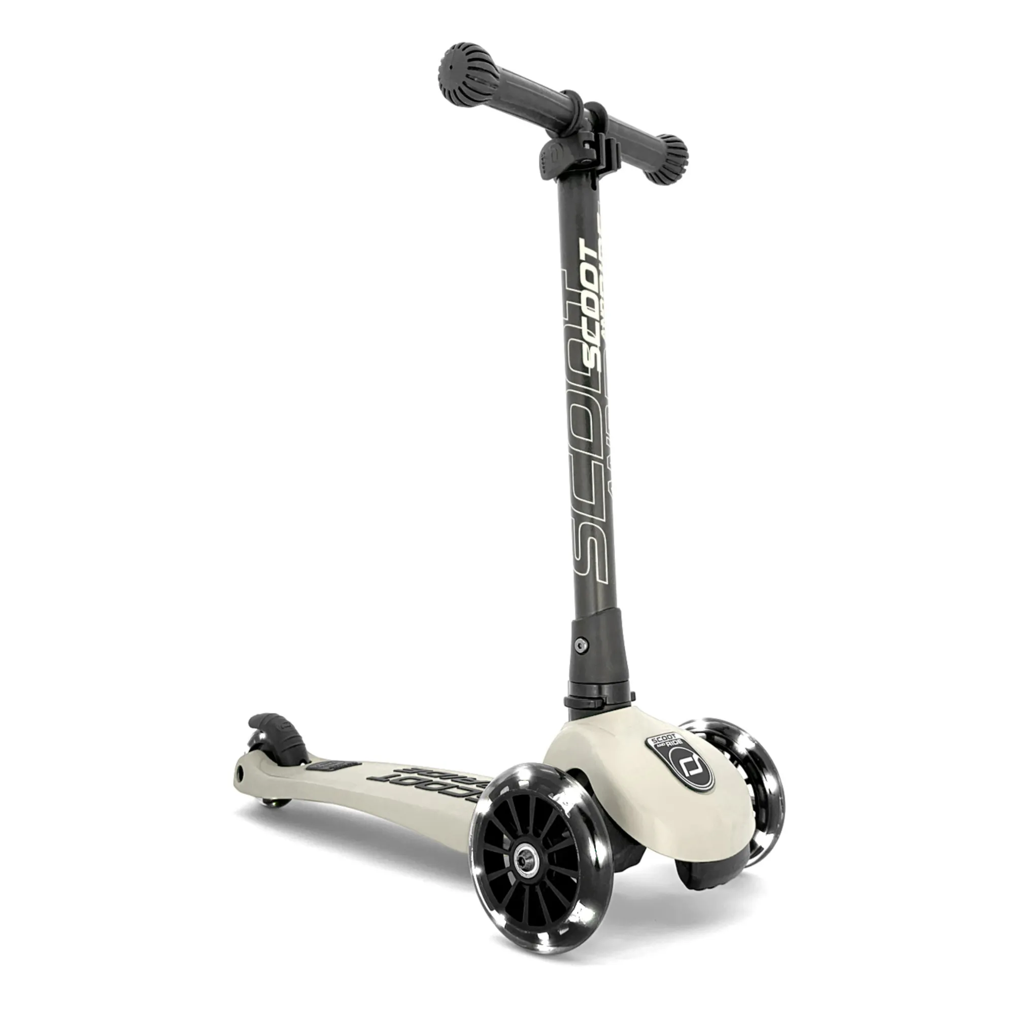 Scoot & Ride Light Grey Highwaykick 3 Led Scooter