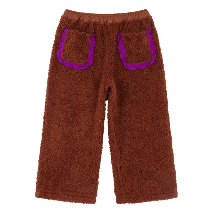 Pantaloni stile pelliccia  Tirolesa | Caramello- Immagine del prodotto n°0