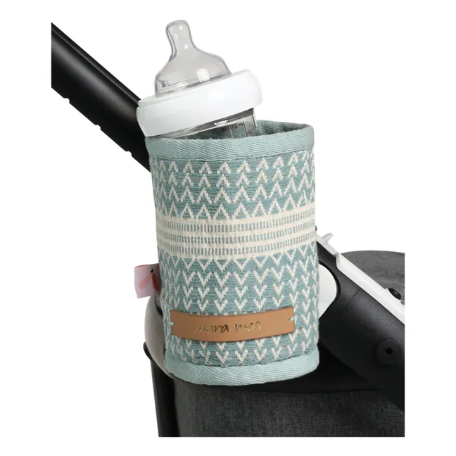 Porte-bouteille pour poussette  | Vert Menthe