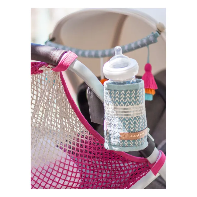 Porte-bouteille pour poussette  | Vert Menthe