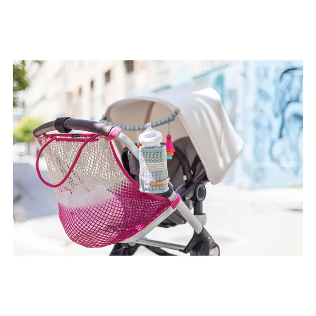 Porte-bouteille pour poussette  | Vert Menthe