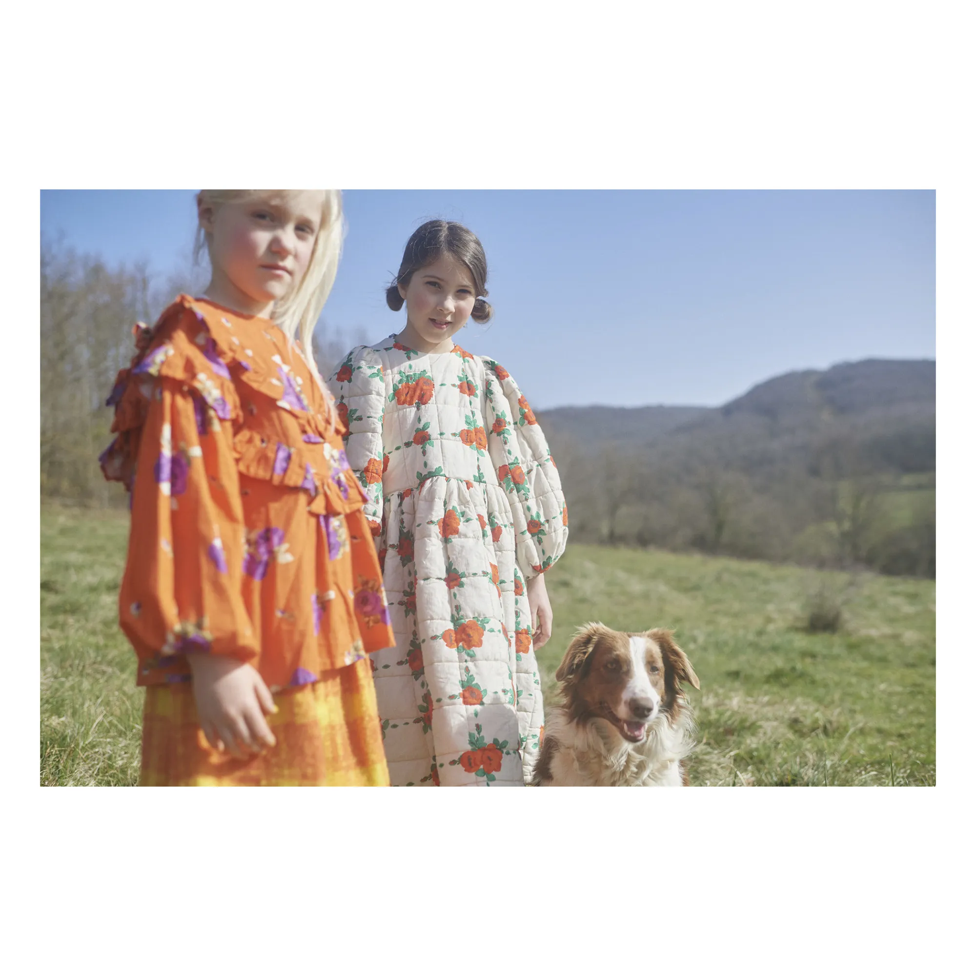 Yellowpelota - Swiss Quilted Dress - Ecru | Smallable