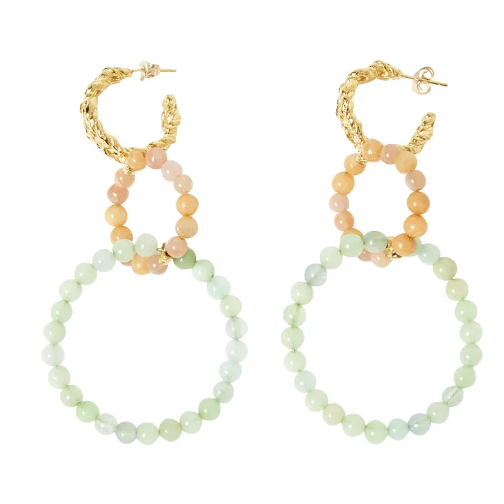 Vinales Earrings  | Green- Product image n°0
