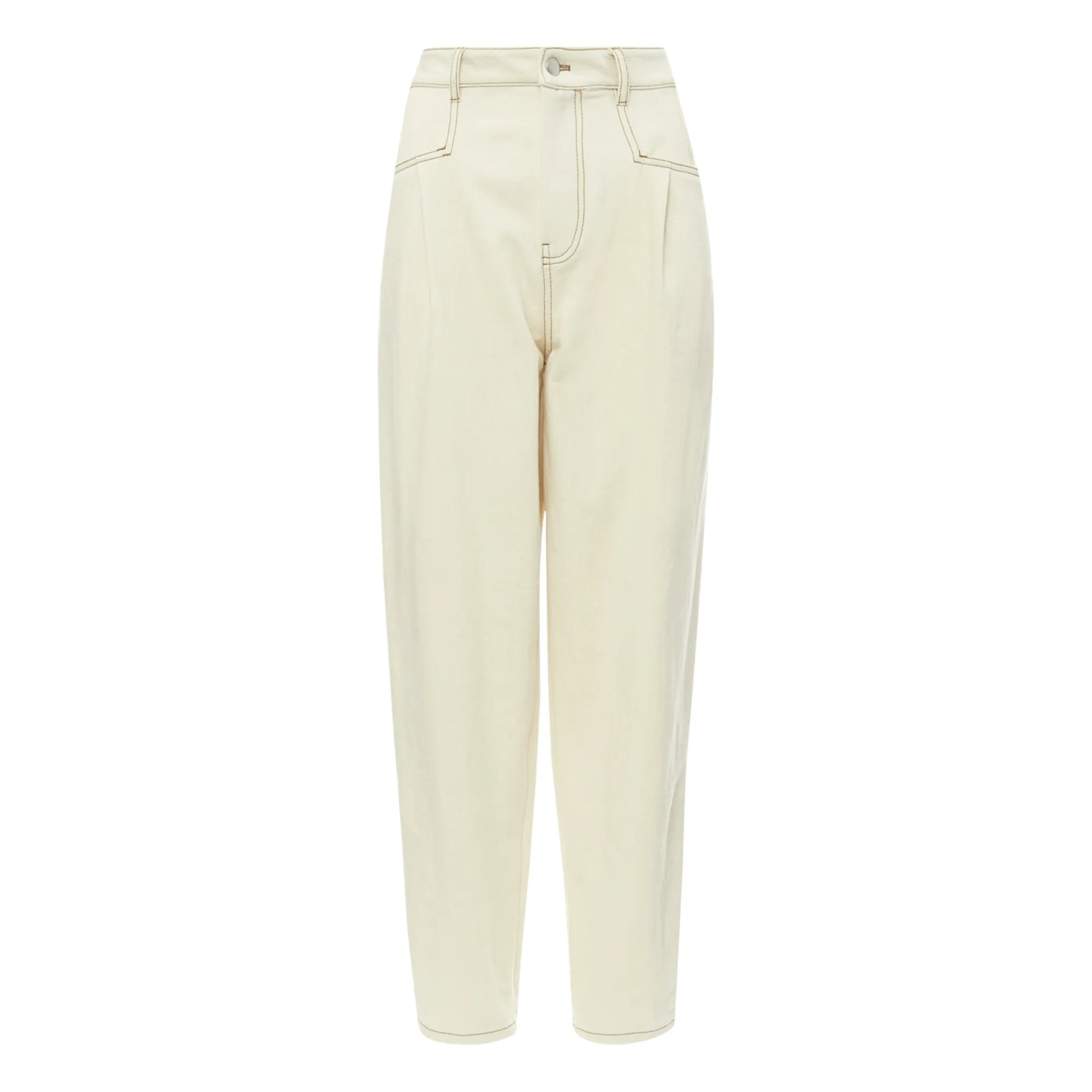 Jean Paris Surpiqures | Ecru- Image produit n°0