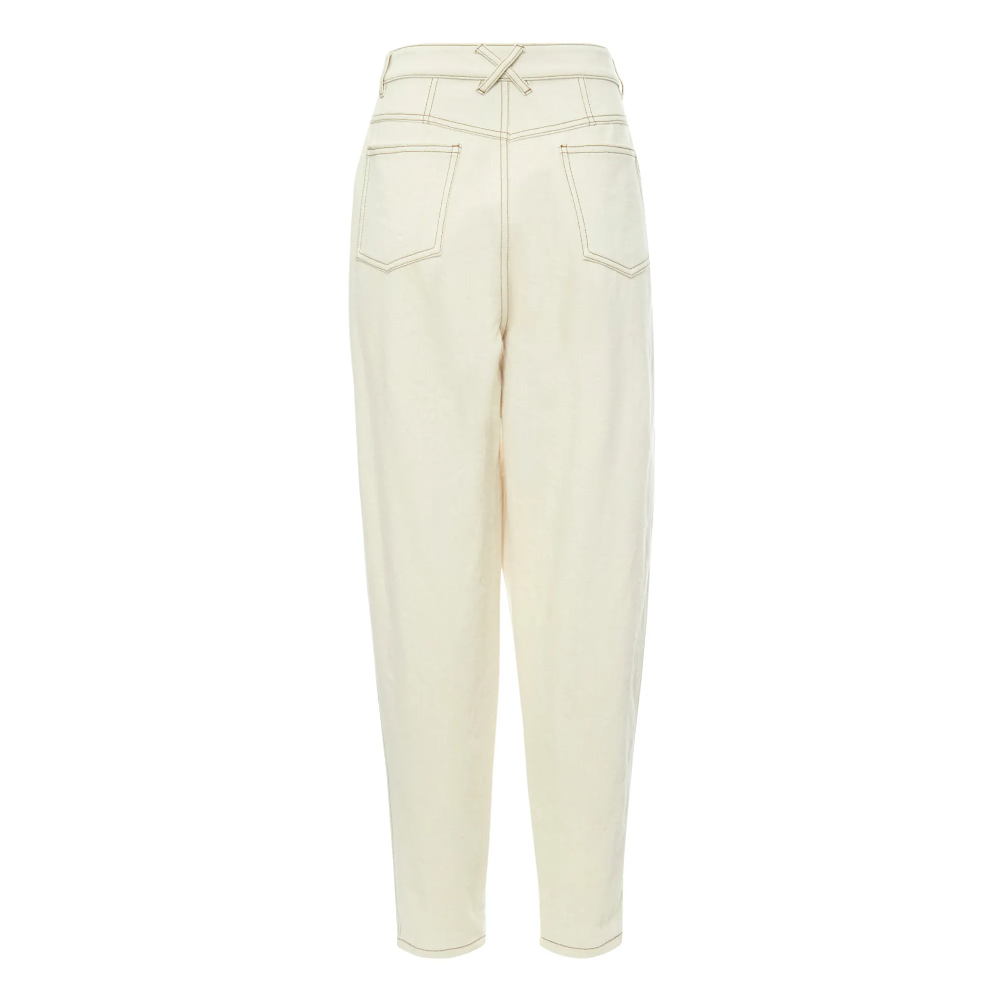 Jean Paris Surpiqures | Ecru- Image produit n°6