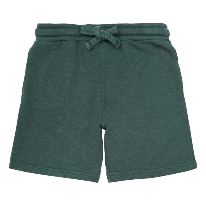 Shorts Molleton | Verde scuro- Immagine del prodotto n°0