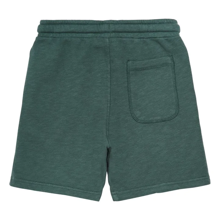 Shorts Molleton | Verde scuro- Immagine del prodotto n°1