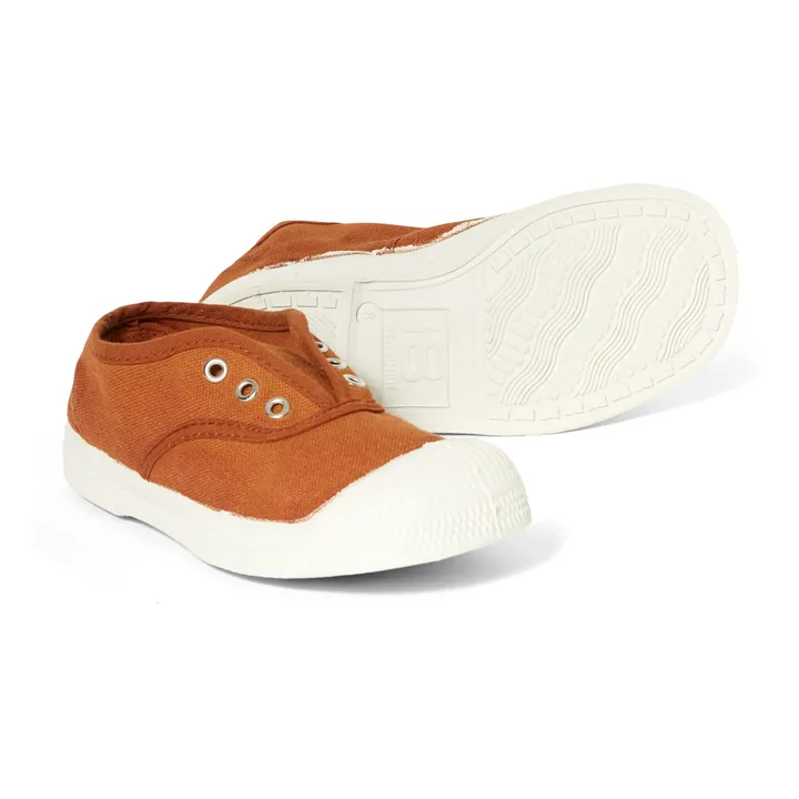Elly Vegan Tennis Shoes  | Brown- Product image n°2