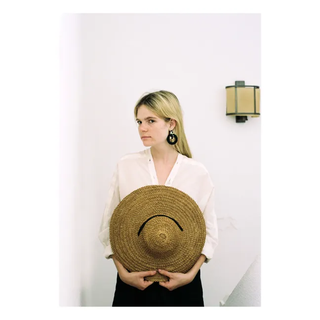 Orecchini Plumaria | Nero