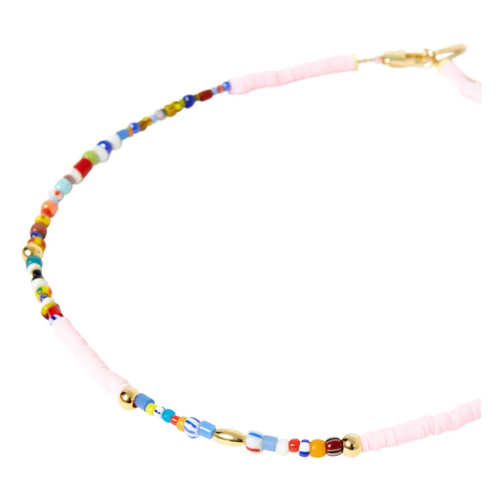 Collar Beach Beads | Rosa- Imagen del producto n°2
