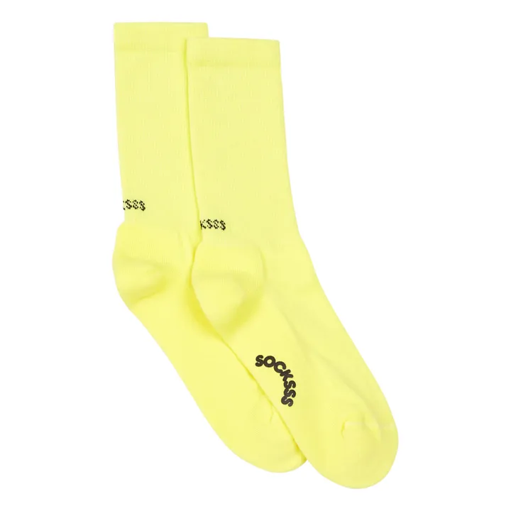 Organic Cotton Blend Socks  | Yellow- Product image n°0