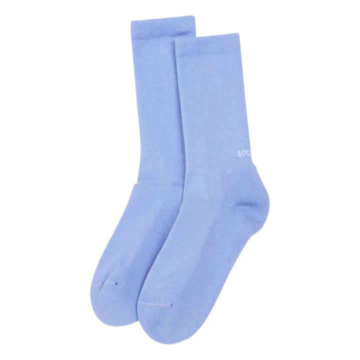 Calcetines de algodón orgánico mezcla | Azul Mar- Imagen del producto n°0