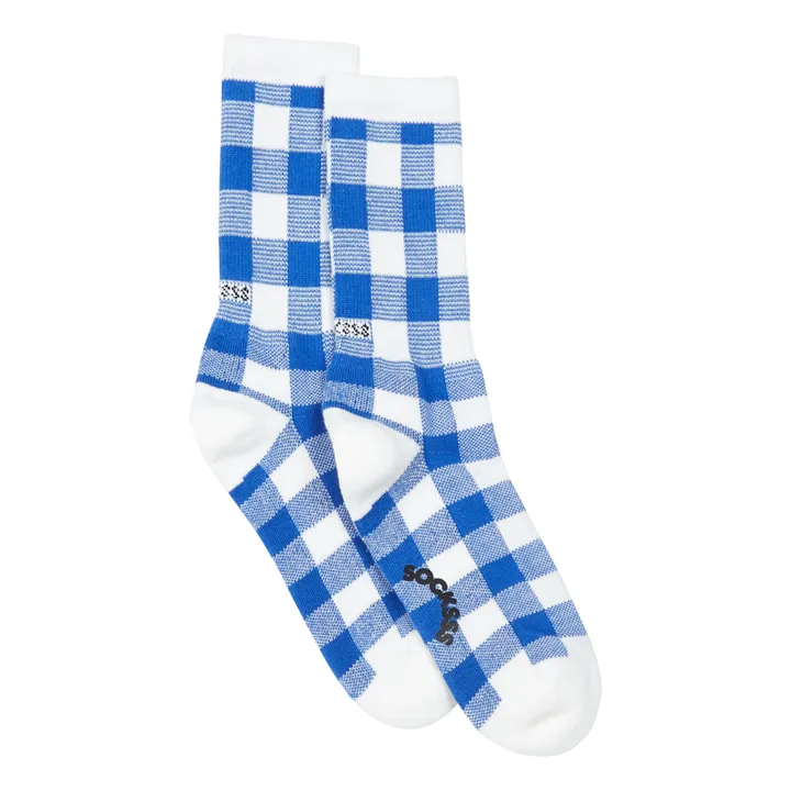 Augusta Organic Cotton Blend Socks  | Royal blue- Product image n°0