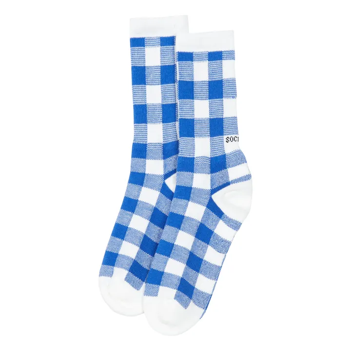 Augusta Organic Cotton Blend Socks  | Royal blue- Product image n°1