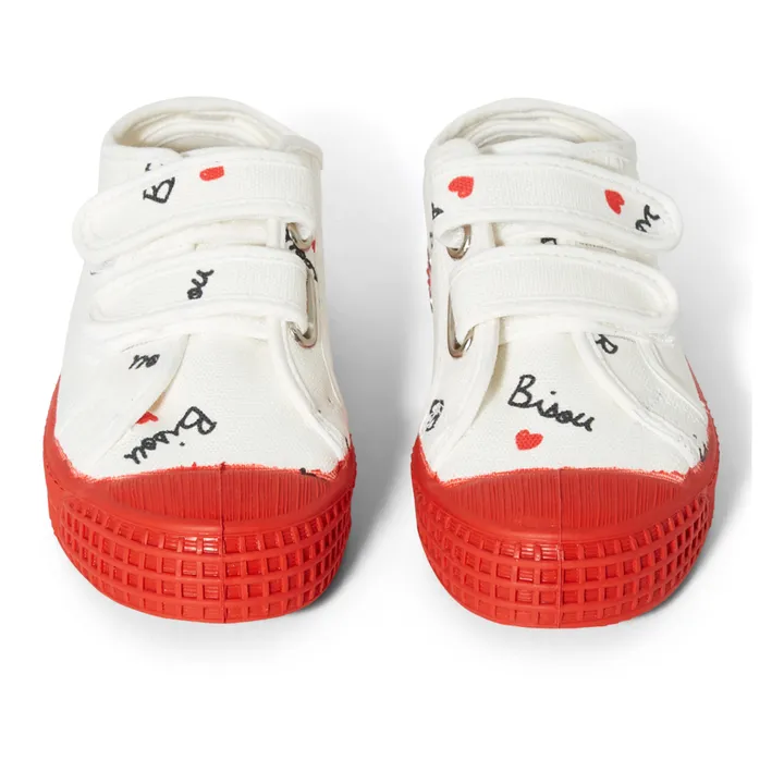 Sneakers Bisou Mathilde Cabanas X Novesta | Bianco- Immagine del prodotto n°3